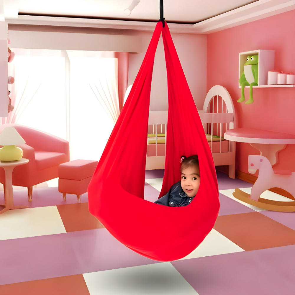 Indoor Therapieschaukel mit weichem Stoffsitz für Kinder | Temsk