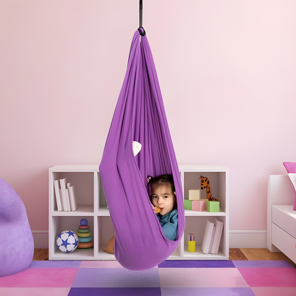 Indoor Therapieschaukel mit weichem Stoffsitz für Kinder | Temsk