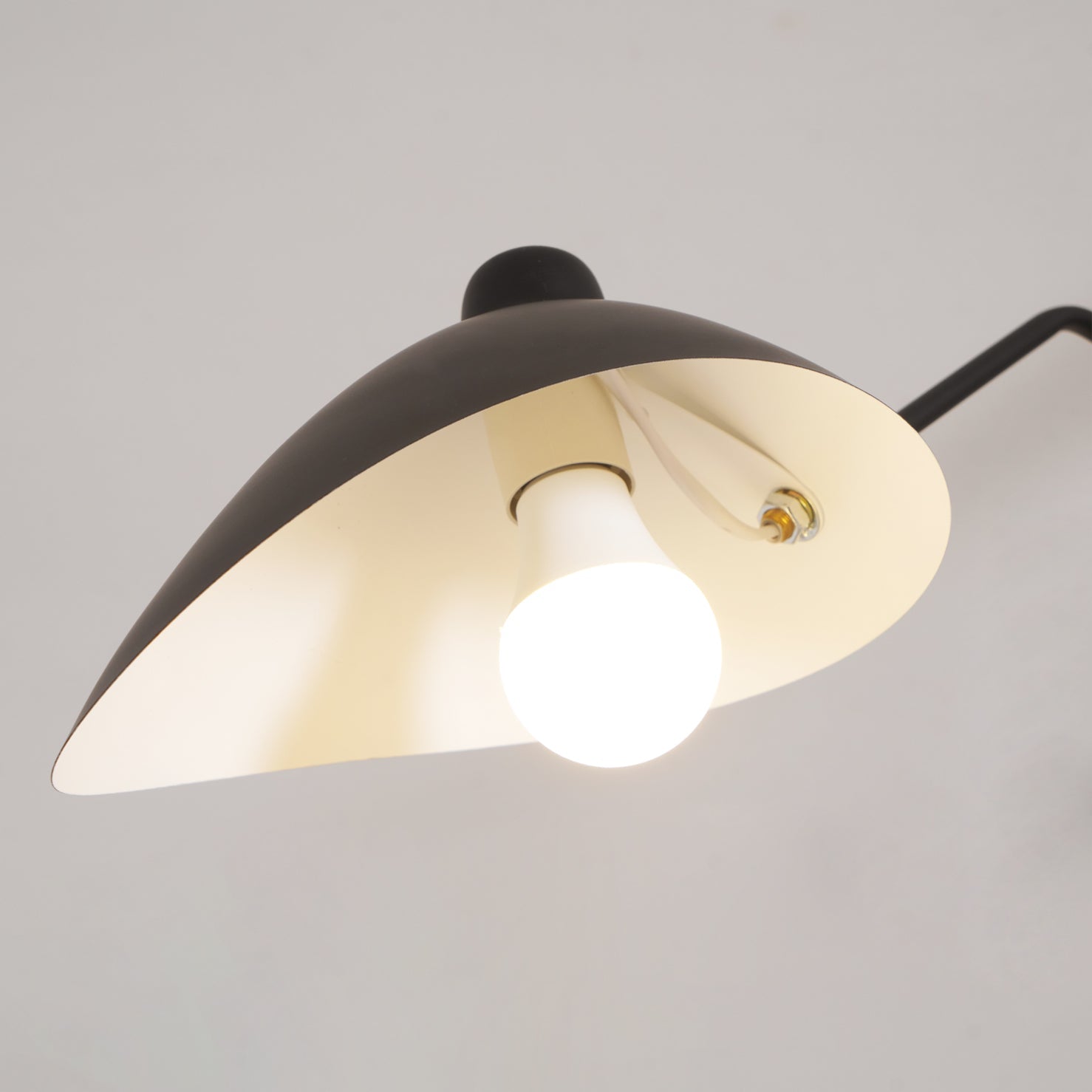 Spider Ceiling Lamp With Three Adjustable Brass Arms, Mid-Century Modern Fixture | Temsk