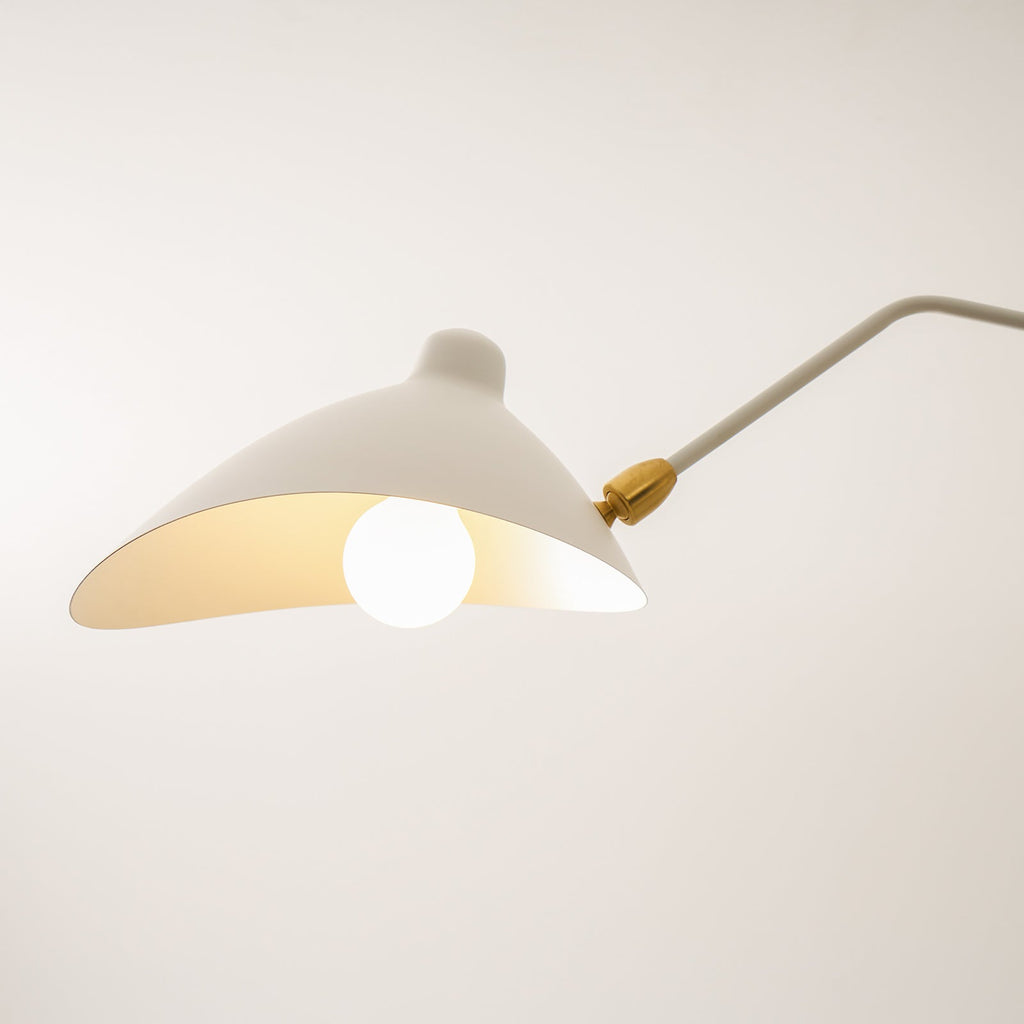 Spider Ceiling Lamp With Three Adjustable Brass Arms, Mid-Century Modern Fixture | Temsk