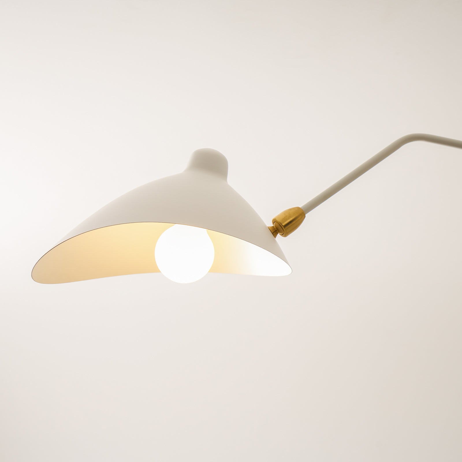 Spider Ceiling Lamp With Three Adjustable Brass Arms, Mid-Century Modern Fixture | Temsk