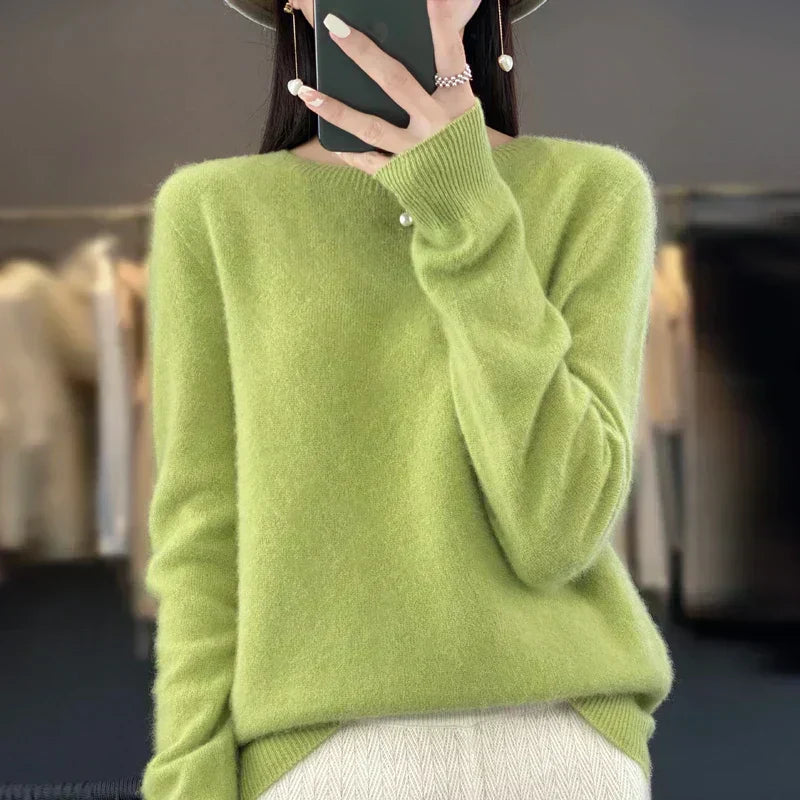 Dámský svetr Aurelia ze 100% merino vlny | Temsk