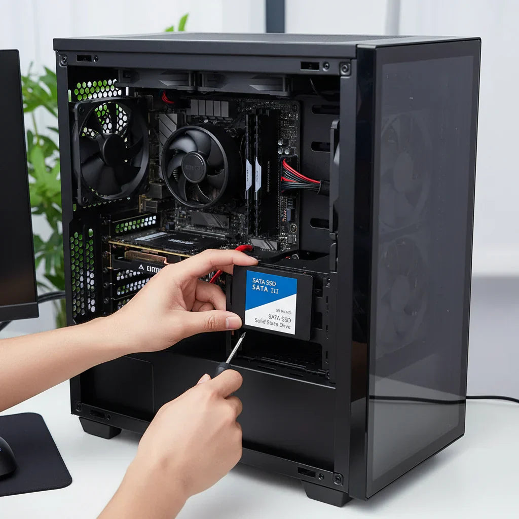 High Speed Portable External SSD For Fast SATA Storage | Temsk