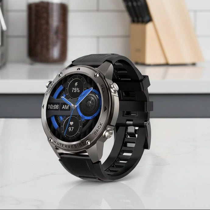 RidgeNova X Outdoor Smartwatch With GPS, Compass And Health Monitoring | Temsk