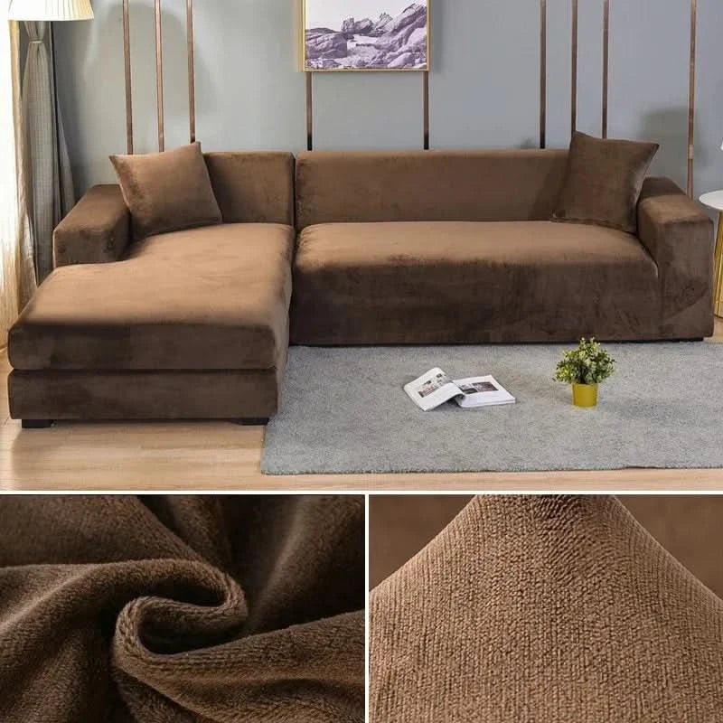 VelvetFlex Elastický a luxusní potah na pohovku pro každý obývací pokoj | Temsk