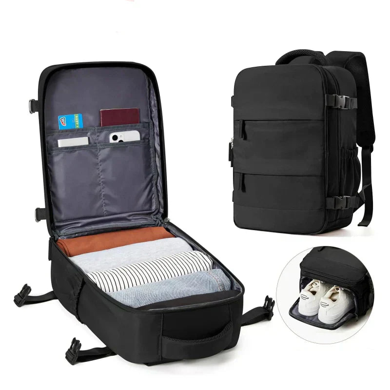 GlobeTrail Zaino Compatto da Viaggio con Scomparto per Laptop | Temsk