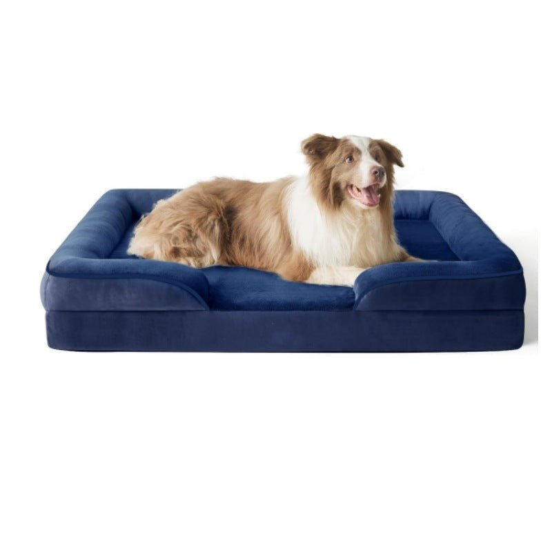 CosyNest Orthopedic Dog Bed With Removable Velvet Cover | Temsk
