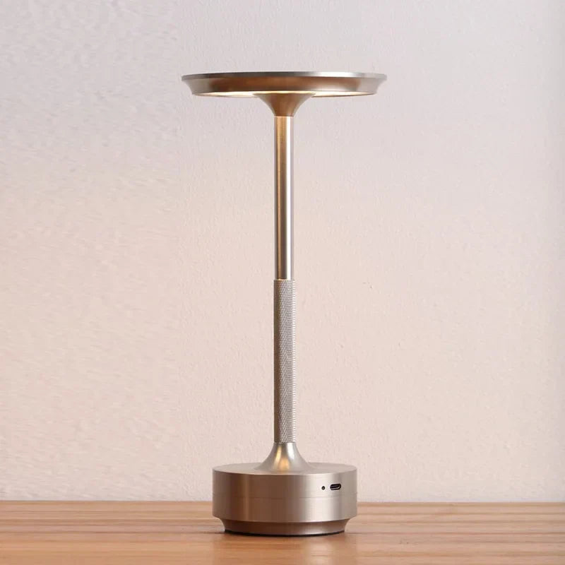 Touch Activated Rechargeable Desk Lamp With Dimmable LED Table Light | Temsk
