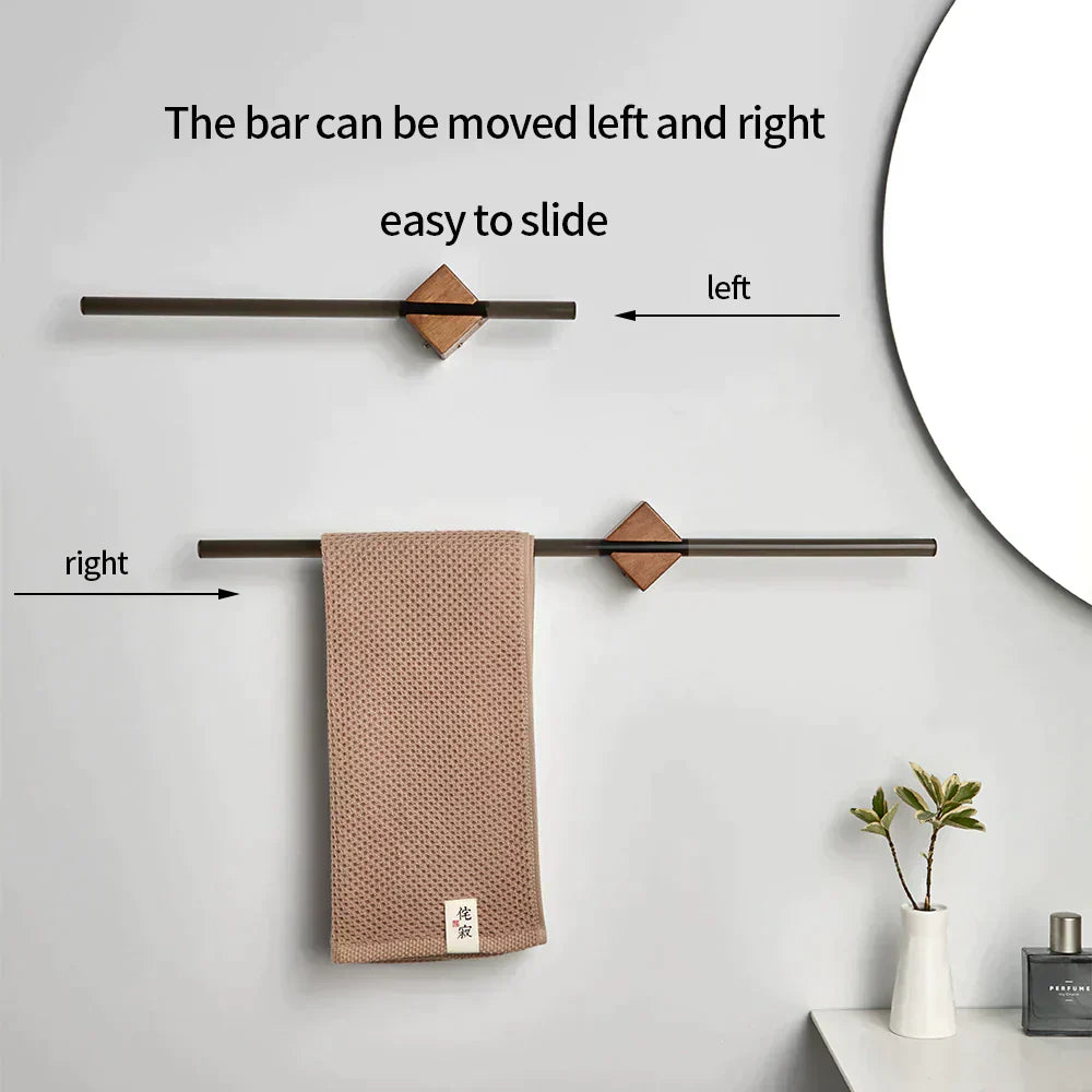 Bathroom Towel Holder And Towel Storage Solution For Bathrooms | Temsk