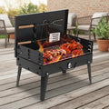Barbecue pliable en acier TrailPeak pour camping et jardin | Temsk
