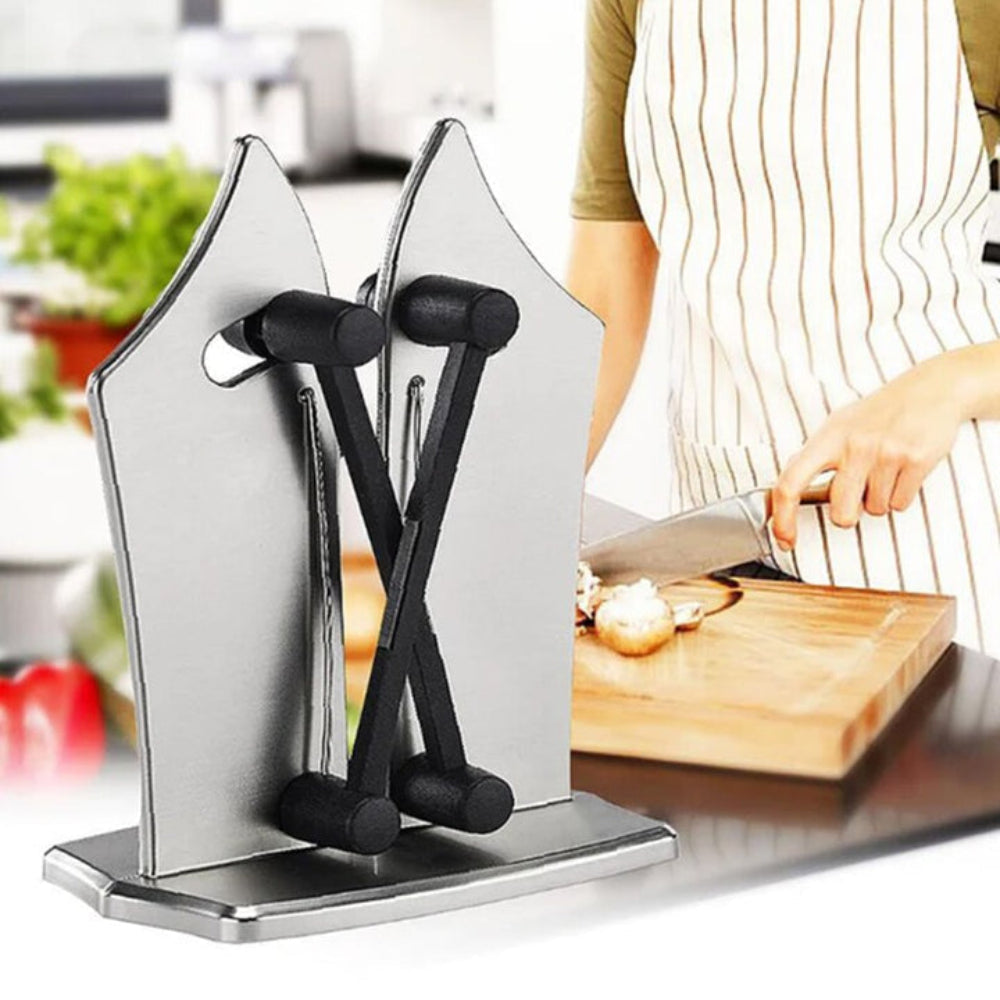 Manual Knife Sharpener For Quick Blade Sharpening In The Kitchen | Temsk