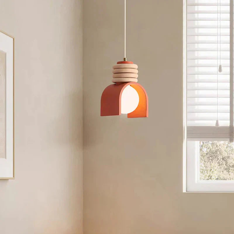 Wabi-Sabi Pendelleuchte mit minimalistischem Harzfinish | Temsk