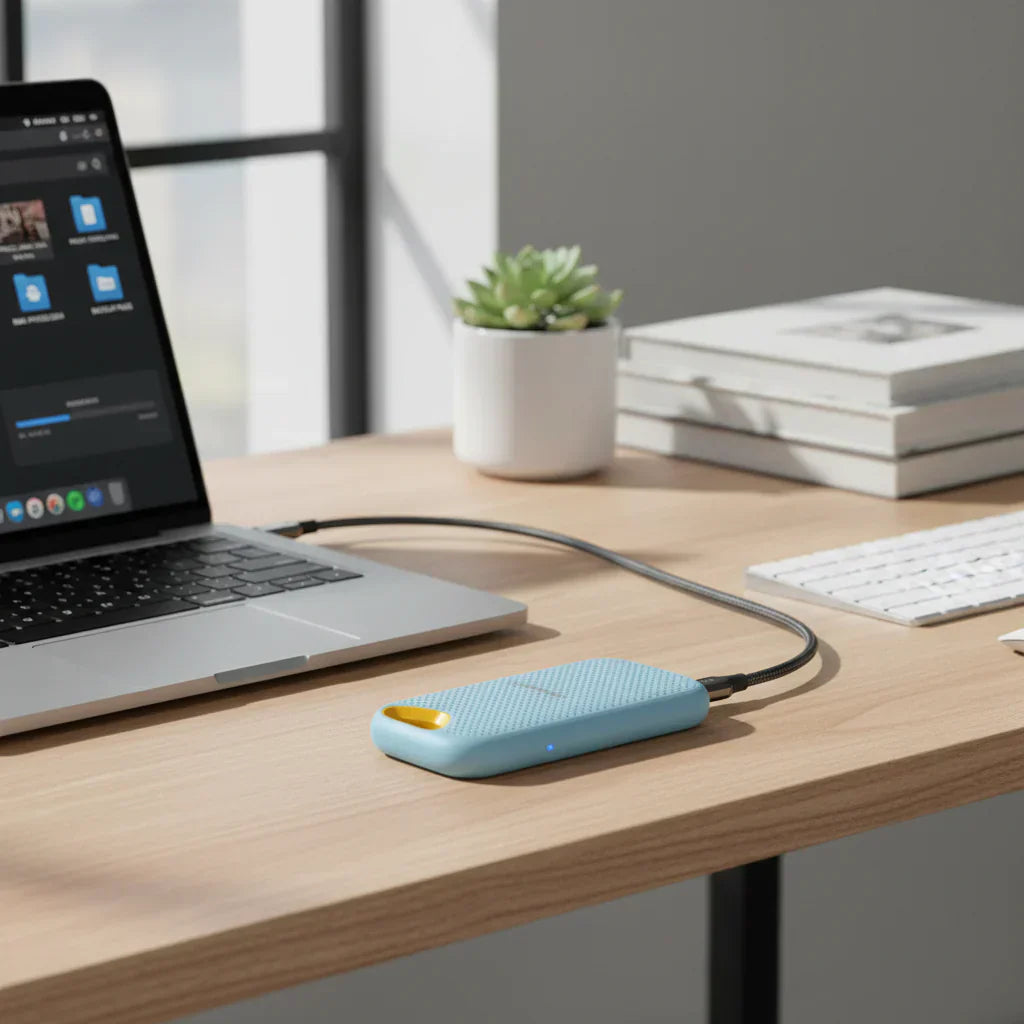 SSD esterno portatile robusto per backup e archiviazione USB | Temsk