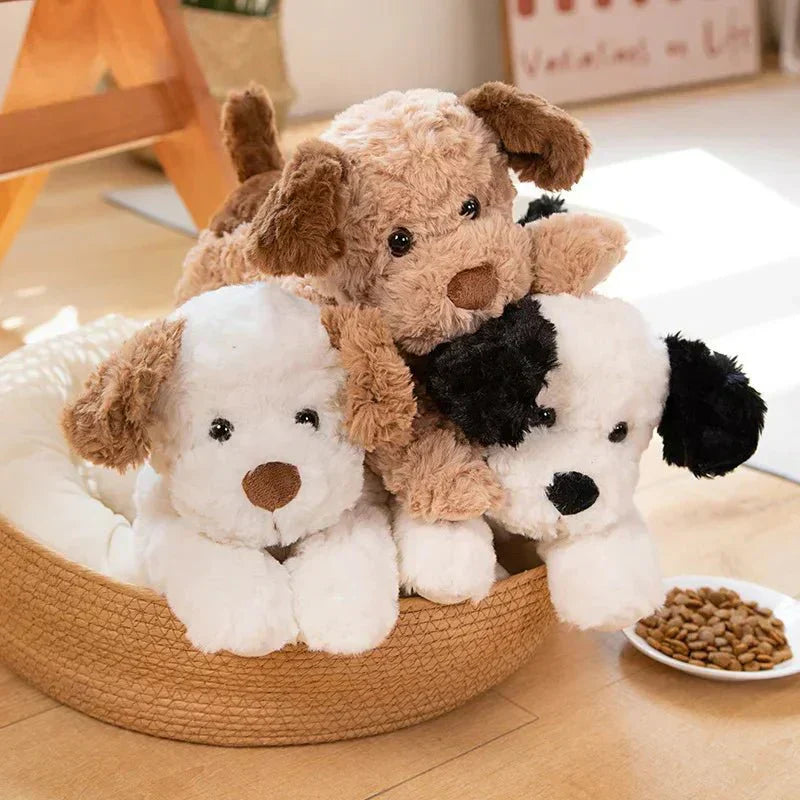 DreamPuff Cozy Plush Dog Pillow for Kids With PP Cotton Filling and Sleep Comfort | Temsk
