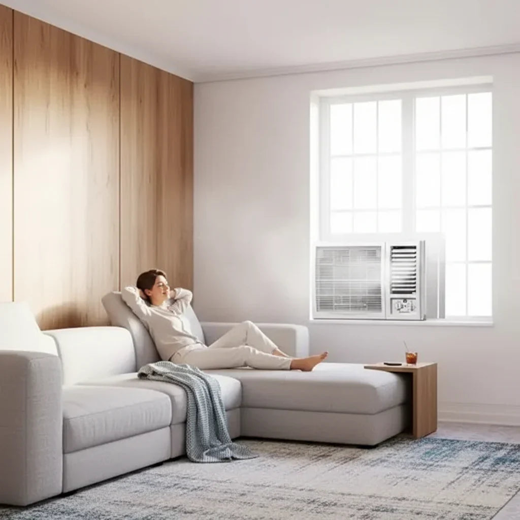 Kompakte 5000 BTU tragbare Klimaanlage für kleine Räume und Büros | Temsk
