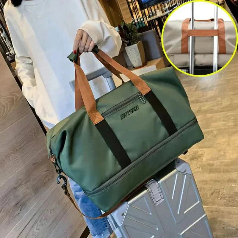 PulseFlex Pro Duffel Clever Storage for Fitness and Travel | Temsk
