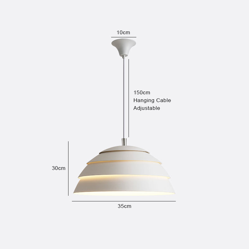 Astraea Dome LED Pendant Light for Modern Kitchens and Dining Areas | Snurv | Temsk