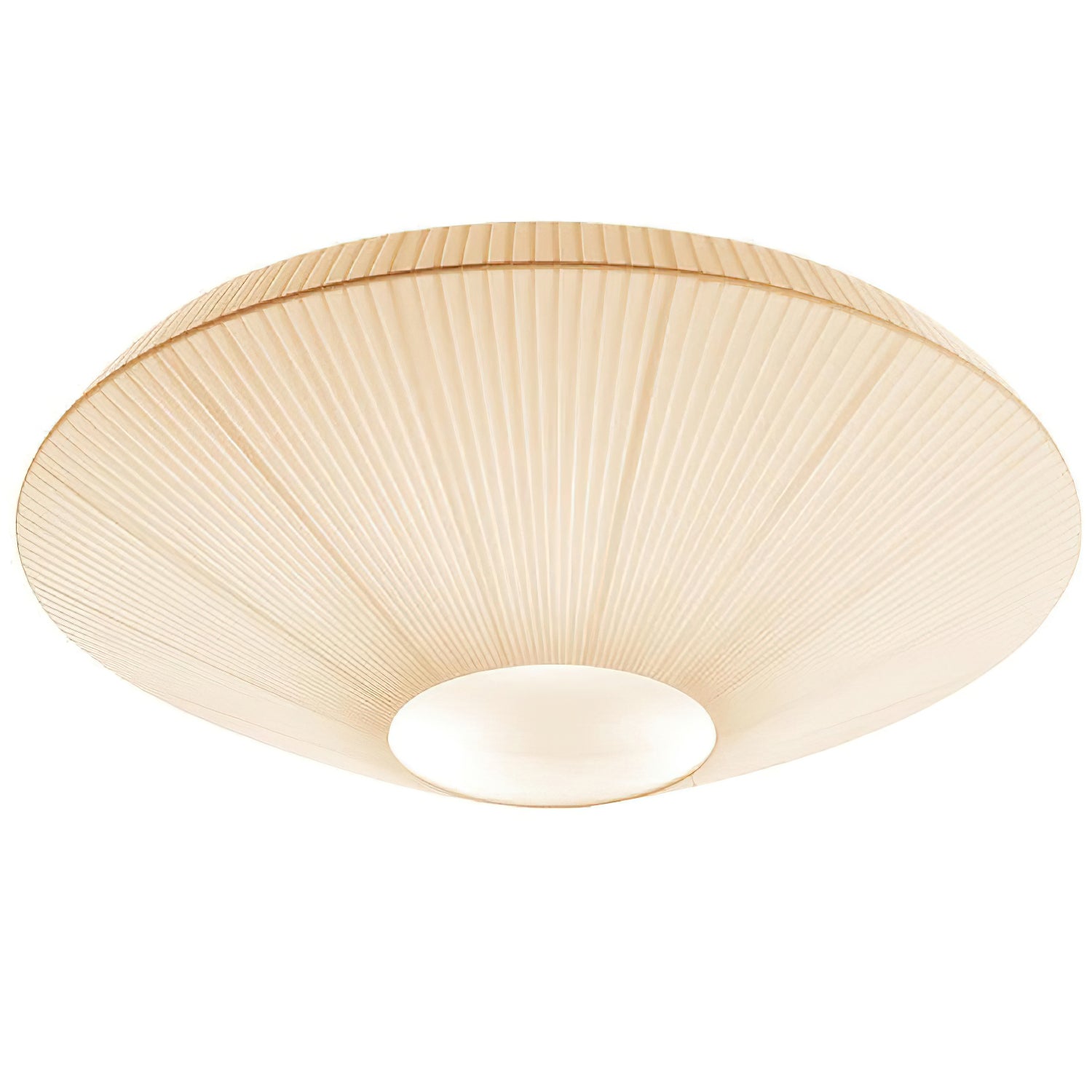 Oriental Style Ceiling Lamp With Fabric Shade For Dining Room Light Dimmable Three Sizes | Temsk