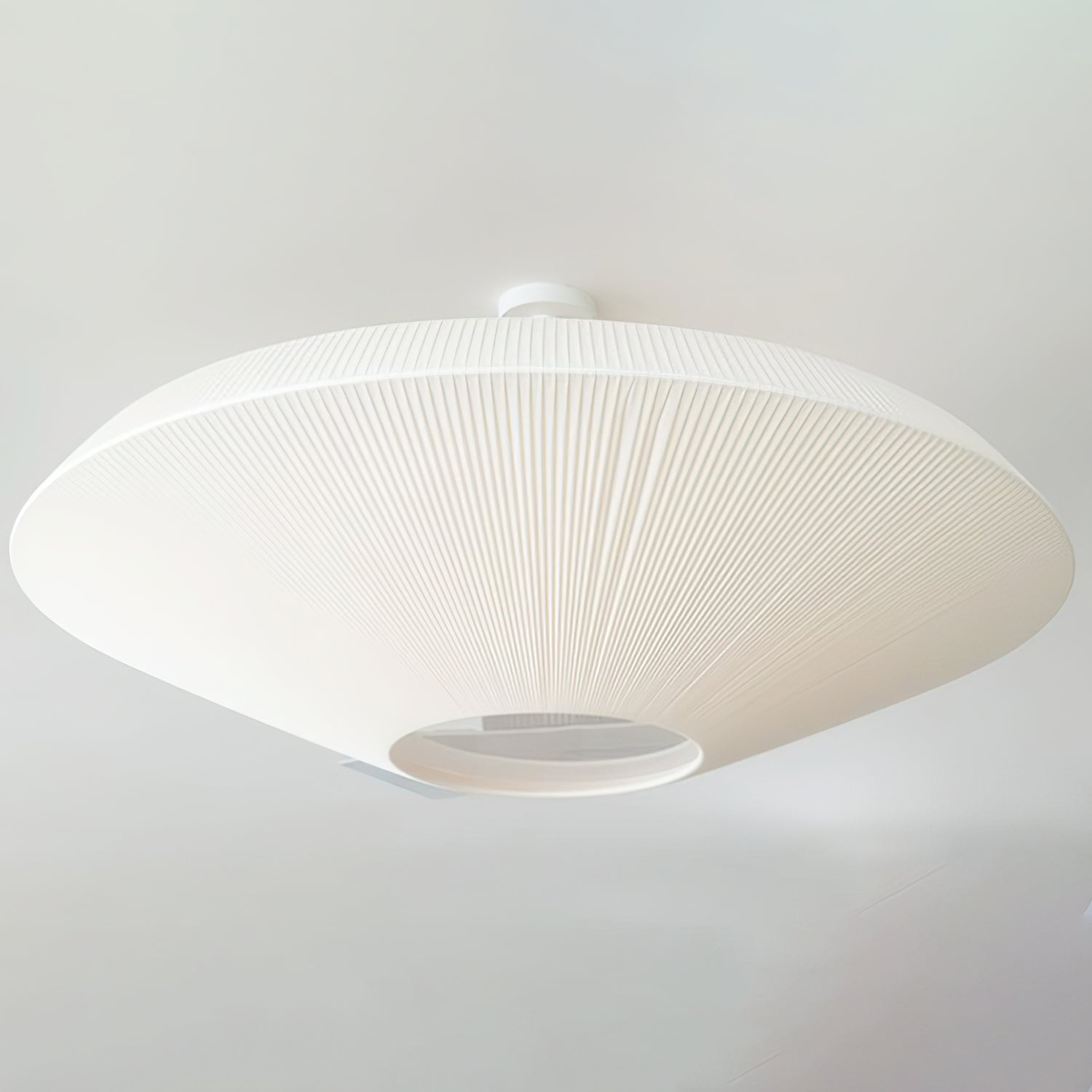 Oriental Style Ceiling Lamp With Fabric Shade For Dining Room Light Dimmable Three Sizes | Temsk