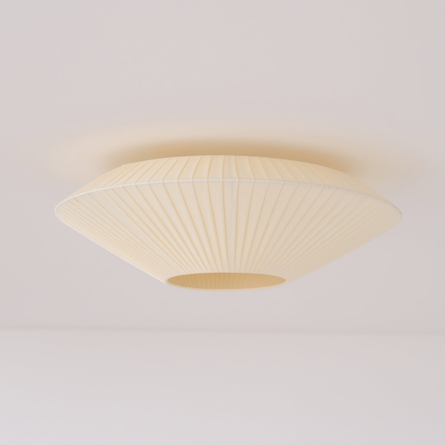 Oriental Style Ceiling Lamp With Fabric Shade For Dining Room Light Dimmable Three Sizes | Temsk