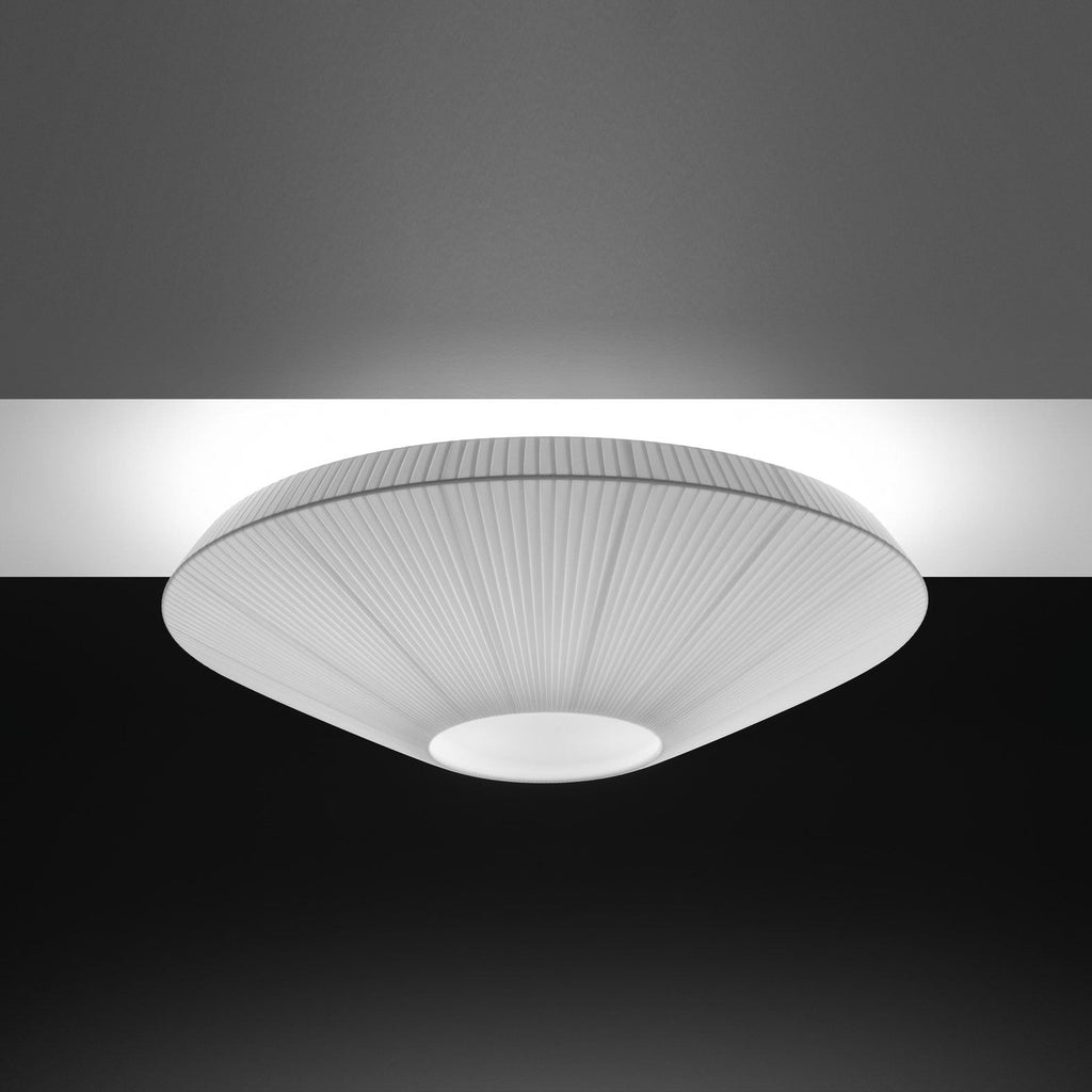 Oriental Style Ceiling Lamp With Fabric Shade For Dining Room Light Dimmable Three Sizes | Temsk