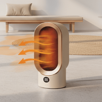 LumaHeat Go Portable Travel Heater, Lightweight and Compact | Temsk