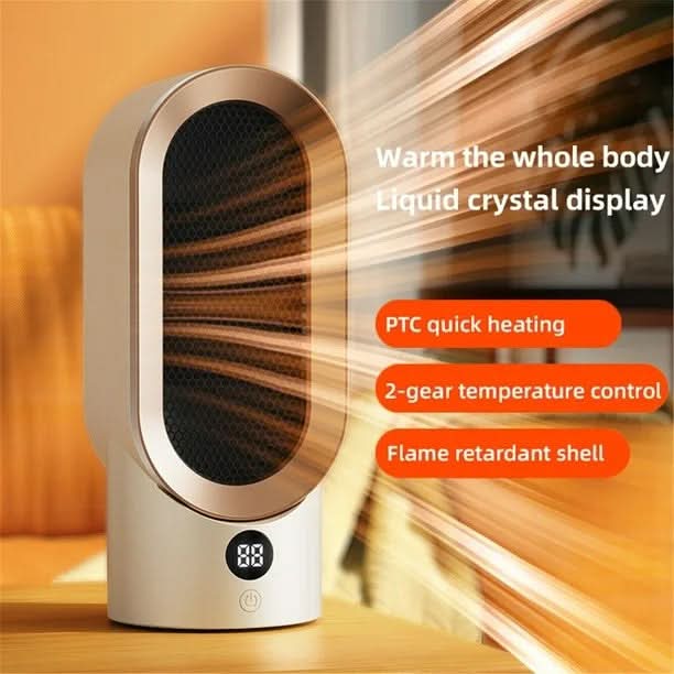 LumaHeat Go Portable Travel Heater, Lightweight and Compact | Temsk
