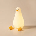Duck-Shaped Silicone Night Light For Kids With Soft Glow And Portable Size | Temsk