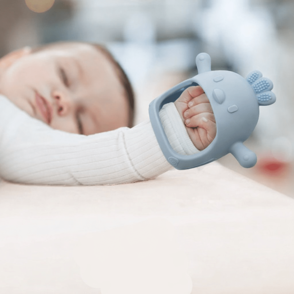 Baby Silicone Teething Mitten For Soothing Sore Gums | Temsk