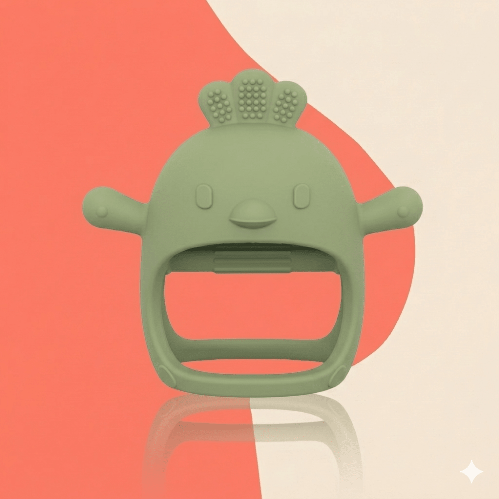Baby Silicone Teething Mitten For Soothing Sore Gums | Temsk