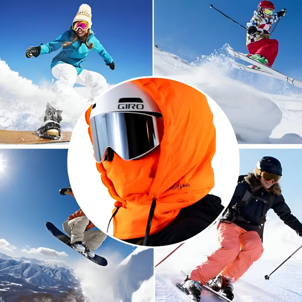 Winter Outdoor Ski Mask With Hood Face Cover For Winter Sports | Temsk