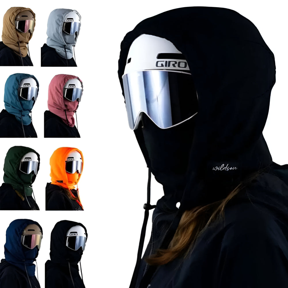 Winter Outdoor Ski Mask With Hood Face Cover For Winter Sports | Temsk