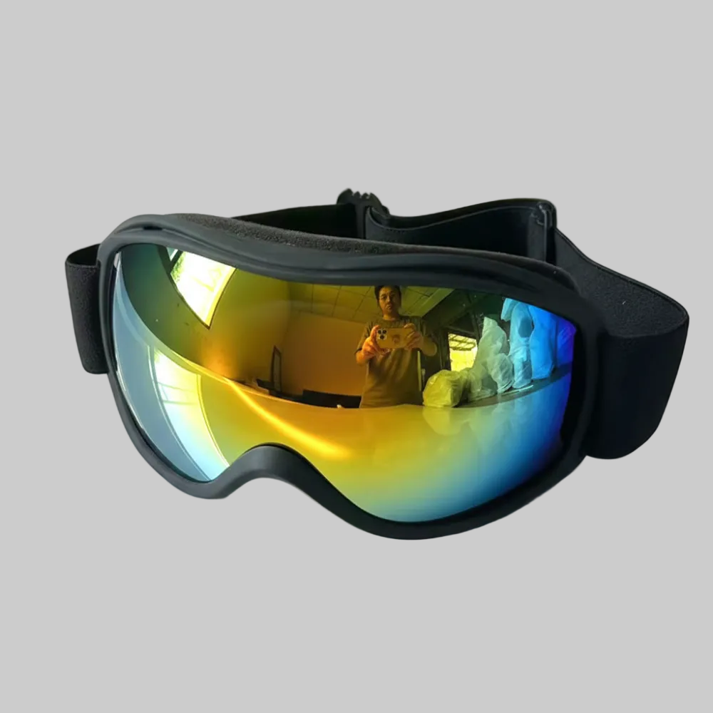 Ski And Snowboard Goggles With Anti Fog UV Protection And Double Lens | Temsk