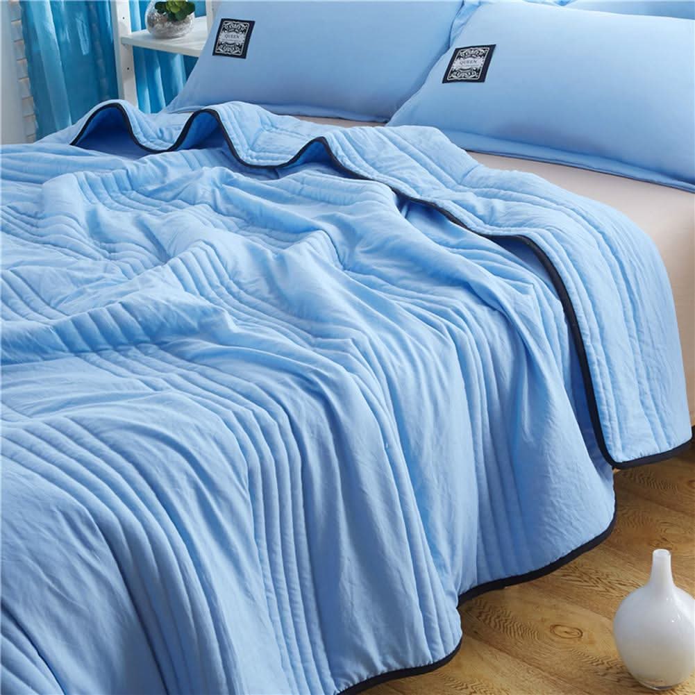 AeroChill Cooling Blanket For Hot Nights, Breathable And Moisture Wicking | Temsk