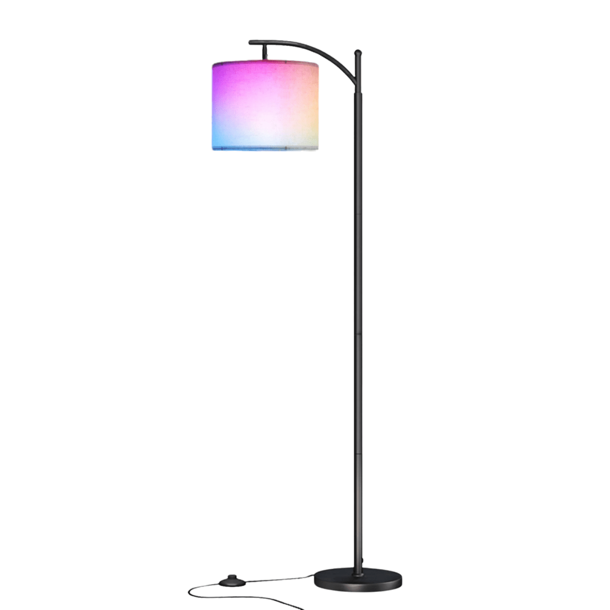 Chytrá Bluetooth stmívatelná LED stojací lampa s nastavitelným ambientním osvětlením | Temsk