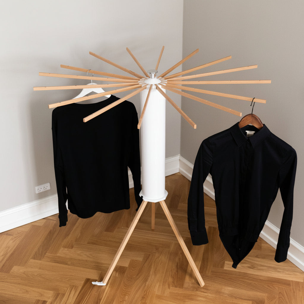 Versatile Foldable Drying Stand For Indoor Laundry | Temsk