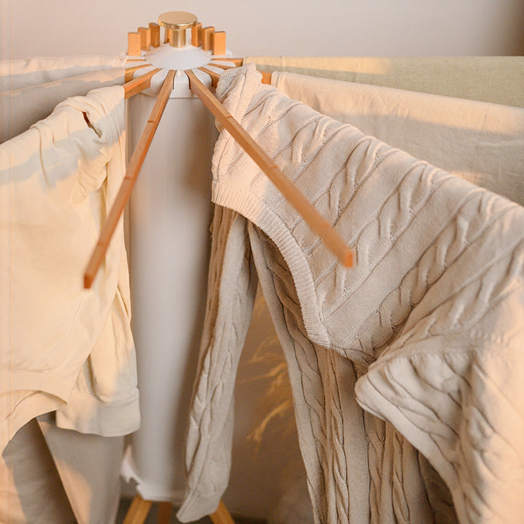 Versatile Foldable Drying Stand For Indoor Laundry | Temsk