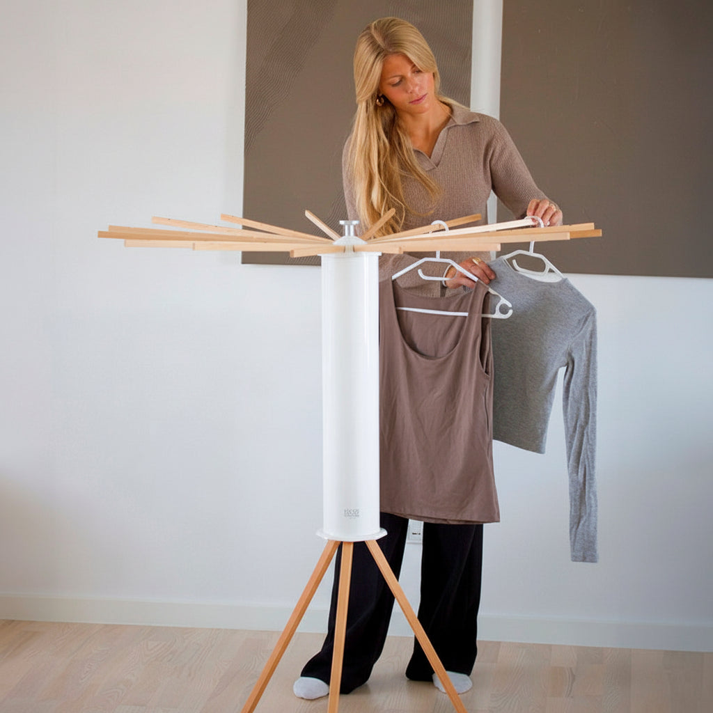 Versatile Foldable Drying Stand For Indoor Laundry | Temsk