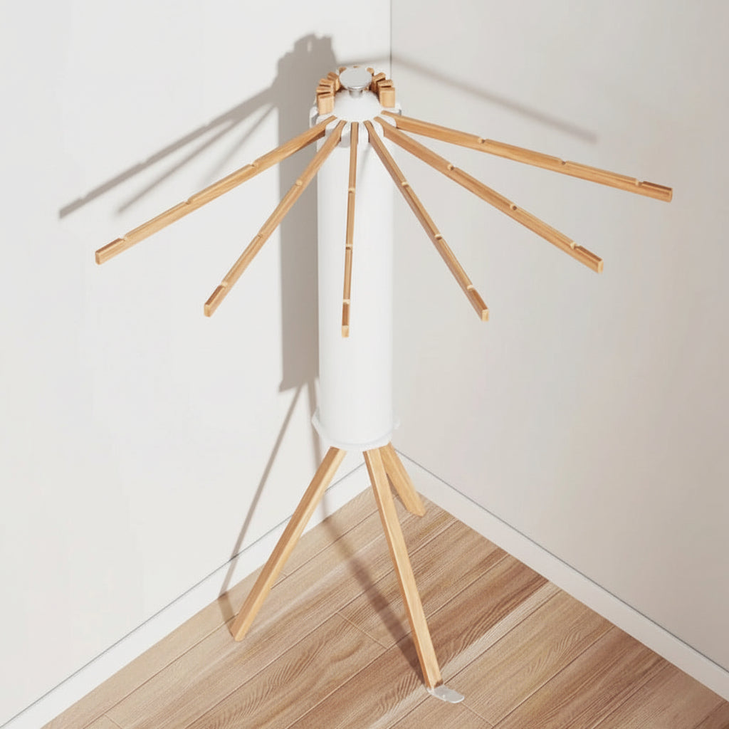 Versatile Foldable Drying Stand For Indoor Laundry | Temsk