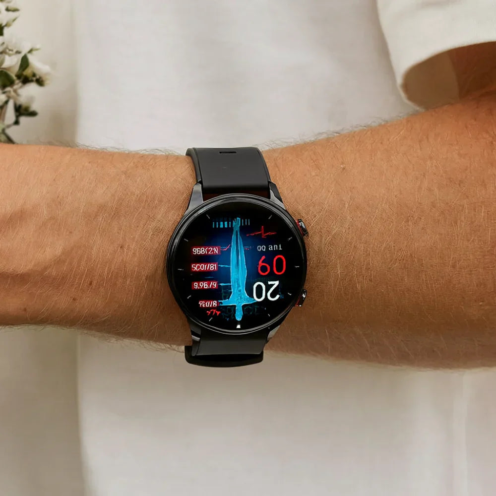 Daily Wellness Smartwatch With ECG Health Tracking | Temsk