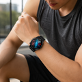Smartwatch Fitness-Tracker mit Herzfrequenzmesser und täglicher Aktivitätsverfolgung | Temsk