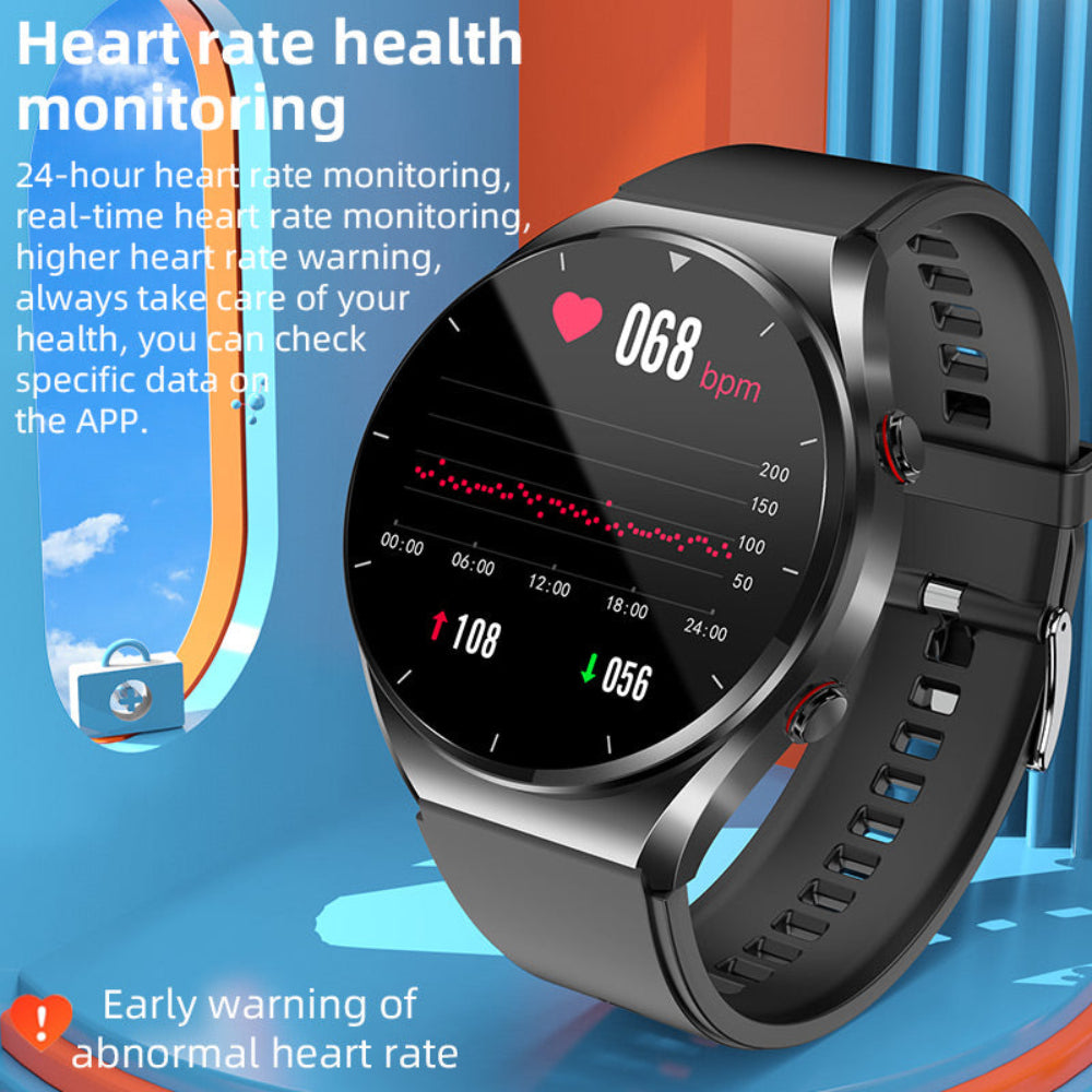 Smartwatch Fitness-Tracker mit Herzfrequenzmesser und täglicher Aktivitätsverfolgung | Temsk