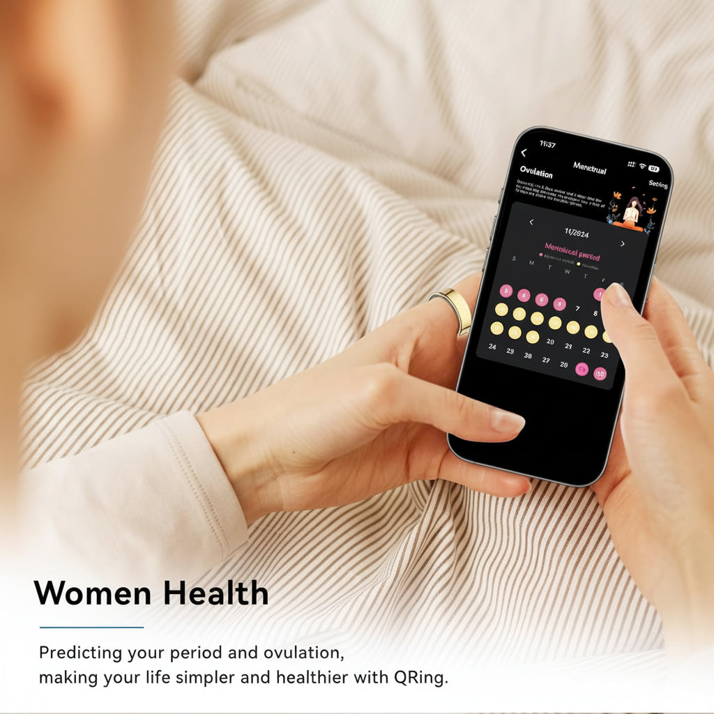 Waterproof Smart Ring Health Monitor With Sleep Tracking And Fitness Insights | Temsk