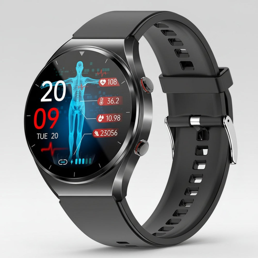 Daily Wellness Smartwatch With ECG Health Tracking | Temsk