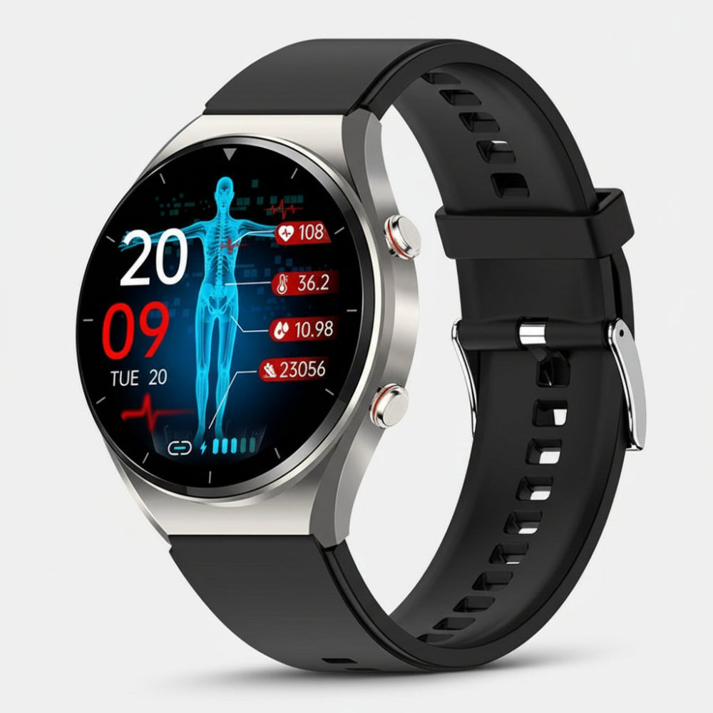 Daily Wellness Smartwatch With ECG Health Tracking | Temsk