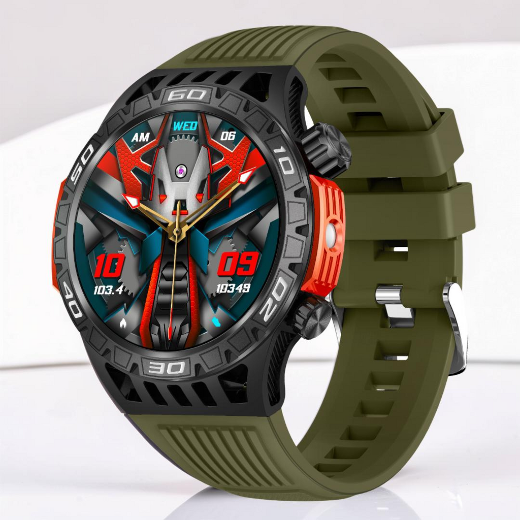 Wasserdichte Sport-Smartwatch mit Fitness-Tracker für einen aktiven Lebensstil | Temsk
