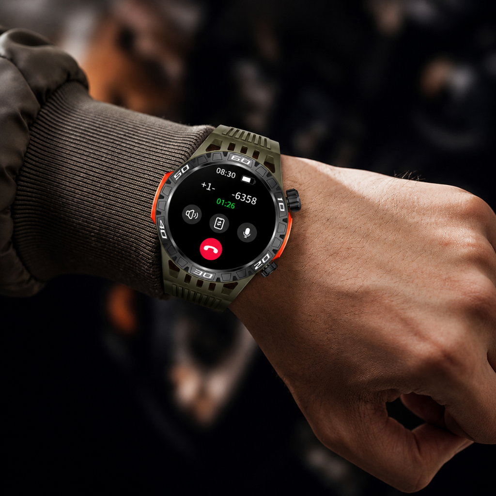 Wasserdichte Sport-Smartwatch mit Fitness-Tracker für einen aktiven Lebensstil | Temsk