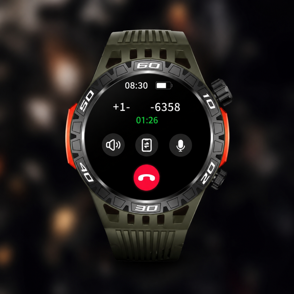 Wasserdichte Sport-Smartwatch mit Fitness-Tracker für einen aktiven Lebensstil | Temsk