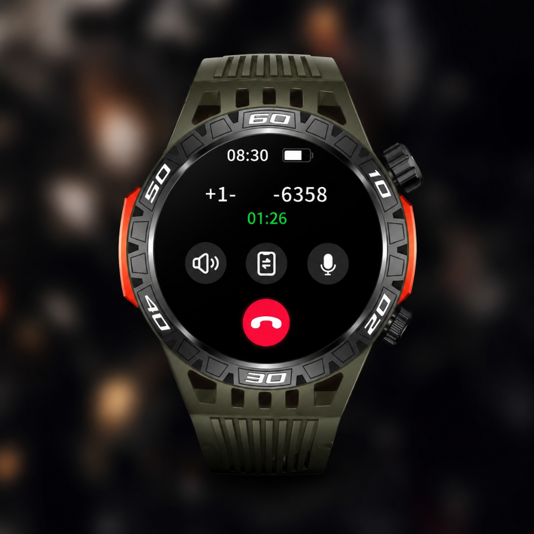 Wasserdichte Sport-Smartwatch mit Fitness-Tracker für einen aktiven Lebensstil | Temsk