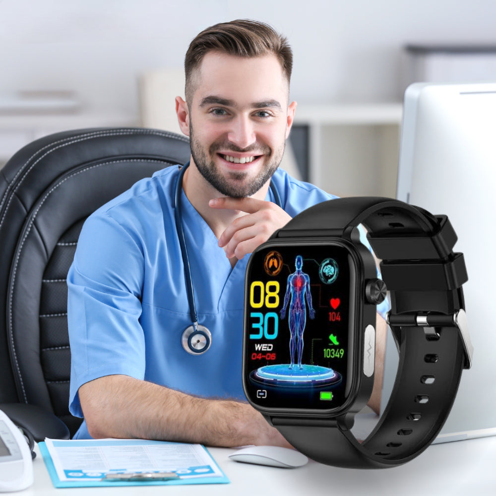 Smartwatch mit GPS-Benachrichtigungen und Aktivitäts-Tracking-Armband | Temsk